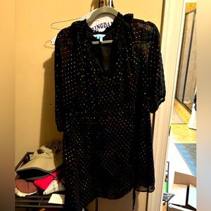 Tie waist Draper James Silk Dress